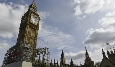 Vista de la Torre Isabel, que alberga el Big Ben, en el centro de Londres.