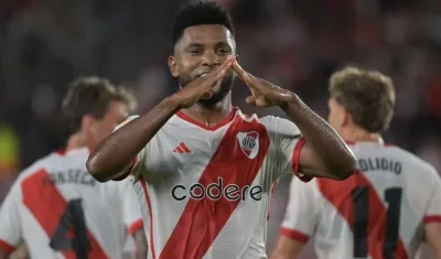 Miguel Ángel Borja es el máximo goleador de la Copa de la Liga Argentina. 