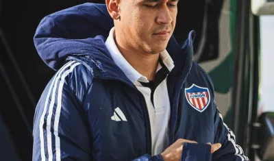 Víctor Cantillo, mediocampista del Junior. 