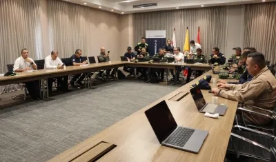 Consejo de Seguridad en Barranquilla.