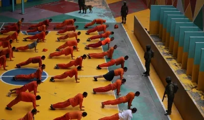 Algunos de los 11.000 detenidos en Ecuador