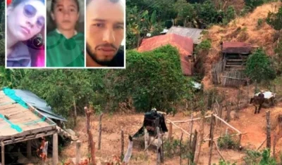 Vereda La Mata, zona rural del municipio de Anzá, en Antioquía.