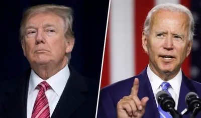 Donald Trump y Joe Biden.