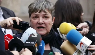 Ester García, abogada de la víctima de Dani Alves. 