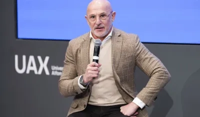 Luis De la Fuente, entrenador de la selección española de fútbol. 