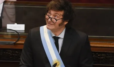 Javier Milei, presidente de Argentina. 