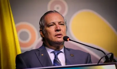 Iván Name Vásquez, presidente del Senado de la República. 