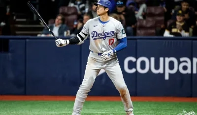 El japonés Shohei Ohtani se fue de 5-2 con una carrera empujada. 