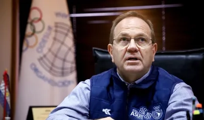  Camilo Pérez López, presidente del Comité Olímpico Paraguayo. 