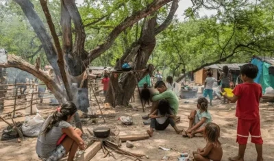 Foto referencia de comunidad yukpa