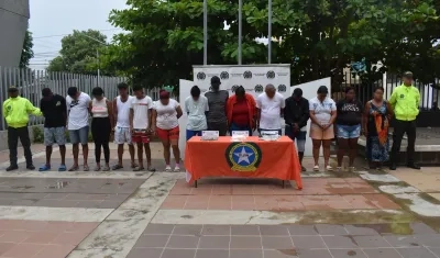 En 16 diligencias de allanamiento y registro.