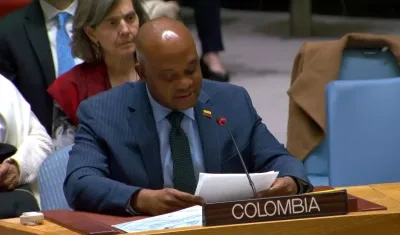 El canciller (e) de Colombia, Luis Gilberto Murillo.