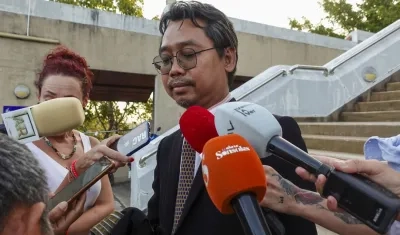 Apirchat Srinual, abogado de oficio a cargo de Daniel Sancho.