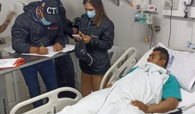 Alias 'Villa' fue capturado mientras recibía atención médica.