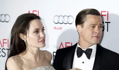 La actriz y directora Angelina Jolie y su exesposo Brad Pitt.