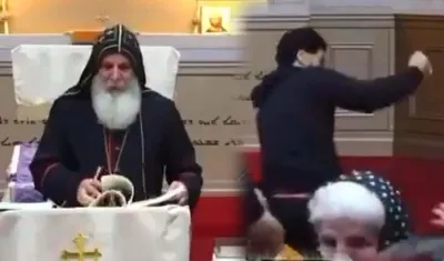 El joven no sería un asistente asiduo a los servicios de esta iglesia.