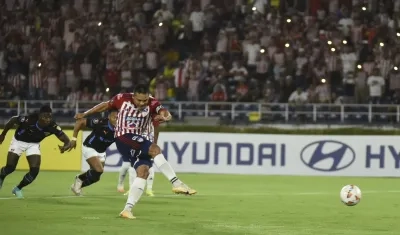 Carlos Bacca, el capitán y goleador de Junior.