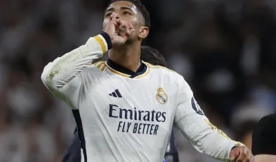 Jude Bellingham hizo el tercer gol del Real Madrid.