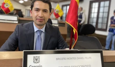 Concejal Daniel Briceño.