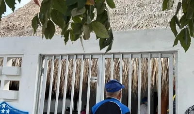 Entrada del Centro Comunitario de Las Américas.