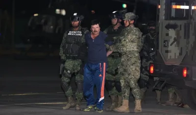 El 'Chapo' Guzmán paga cadena perpetúa en Estados Unidos. 