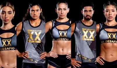 Beba, Arandú, Luisa, Renzo y Glock son los costeños presentes en el 'Desafío XX'.