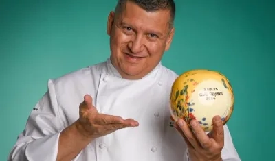 Pedro Nel Restrepo también fue condecorado como Colombiano Estrella.