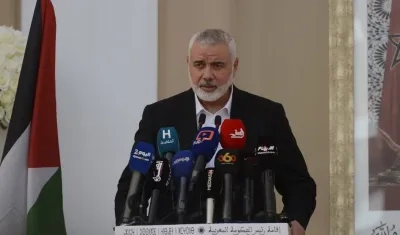 El líder del buró político del grupo islamista Hamás, Ismail Haniyeh.