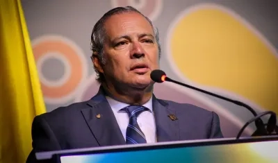 El presidente del Senado de la República, Iván Name.
