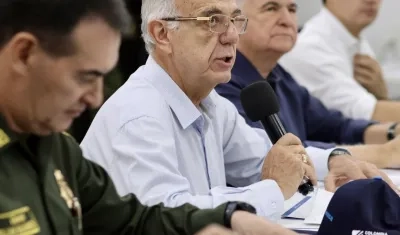 Iván Velásquez, ministro de Defensa.