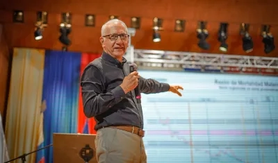 Guillermo Alfonso Jaramillo, ministro de Salud.