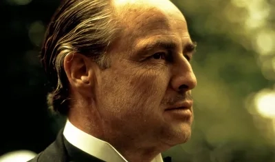 Marlon Brando como Vito Corleone en la película 'The Godfather'.