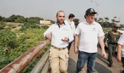 Funcionarios de Migración y Procuraduría desde el páramo de Berlín, Norte de Santander.