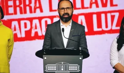 Andrés Camacho, ministro de Minas y Energía.
