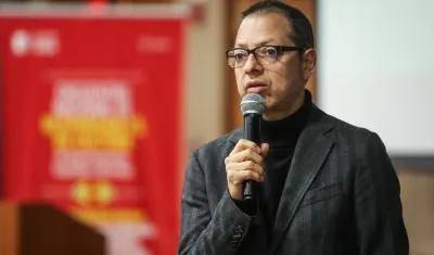 El Ministro de Cultura, Juan David Correa.