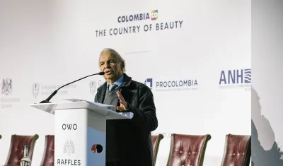 El Ministro de Hacienda, Ricardo Bonilla.