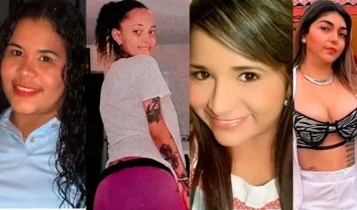 Cuatro de las 26 víctimas.