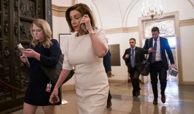 La expresidenta de la Cámara de Representantes de Estados Unidos Nancy Pelosi.