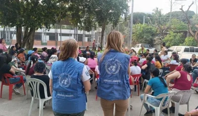 Personal de Naciones Unidas en Colombia