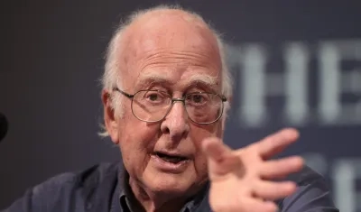 Peter Higgs.