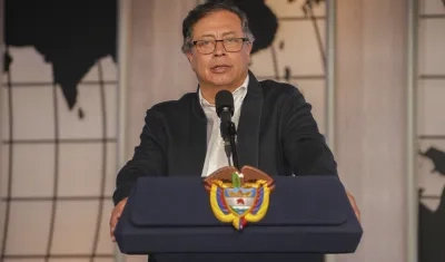 El Presidente de la República, Gustavo Petro.