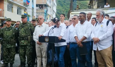 El Presidente Gustavo Petro.