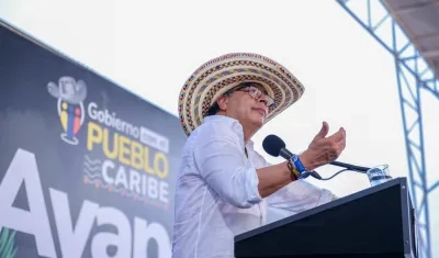 El Presidente de la República, Gustavo Petro.