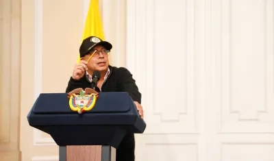 El Presidente de la República, Gustavo Petro.