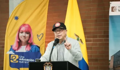 El Presidente de la República, Gustavo Petro.