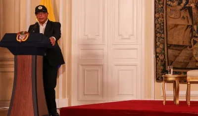 El Presidente de la República, Gustavo Petro.