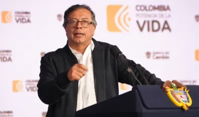 El Presidente de la República, Gustavo Petro.