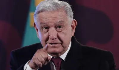 El presidente de México, Andrés Manuel López Obrador. 