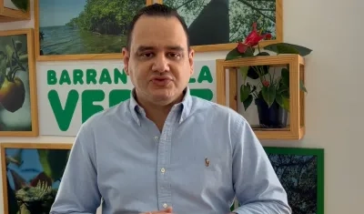 Director de Barranquilla Verde, Sergio Ramírez Payares.