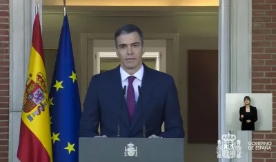 Pedro Sánchez, presidente del Gobierno Español.